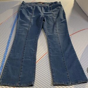 NOBO Dark Blue Flare Jeans